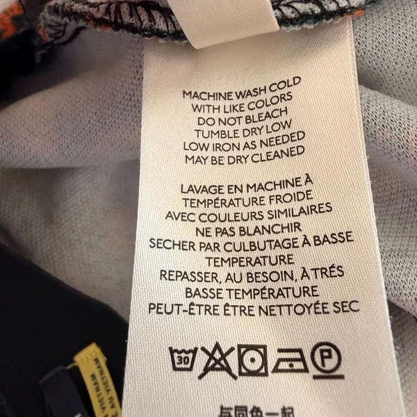 Maeve Anthropologie The Margot patterned kick flare geometric pants SZ S #2538 - Image 14