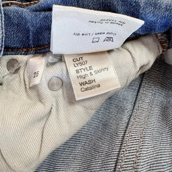 Reformation High‎ & Skinny Womens Jeans Pants Size 25 Ankle Retro High Rise - Image 8
