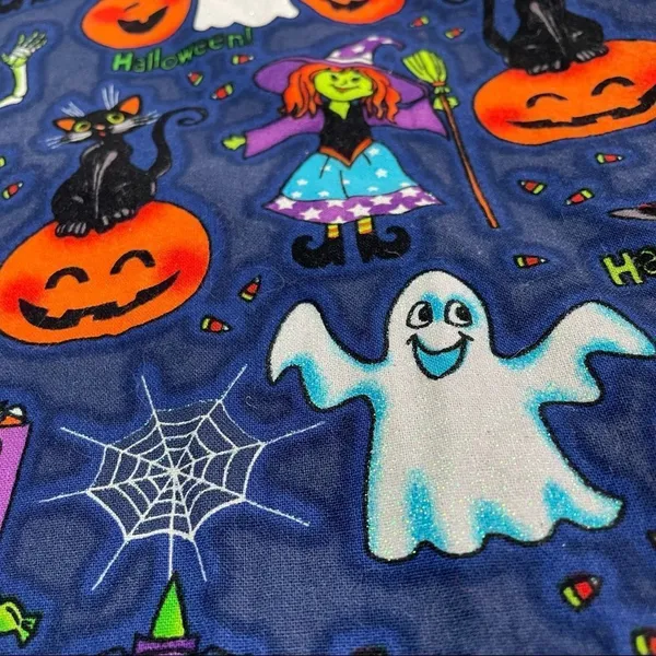 Peaches Uniforms Halloween Scrub Top - Image 5