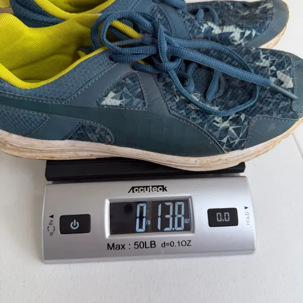 Puma women's blue Evader XT lace up athletic active running sneakers shoes‎ 7.5 - Image 9