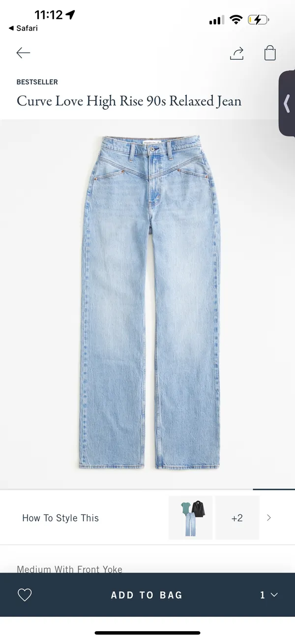 Abercrombie Curve Love Jeans - Image 4