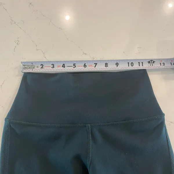 Alo Yoga High Waisted Moto‎ Leggings Green Size Small - Image 7