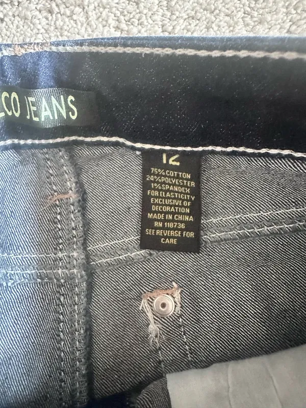 NWT ZCO Jeans Dark wash denim jeans - Image 4