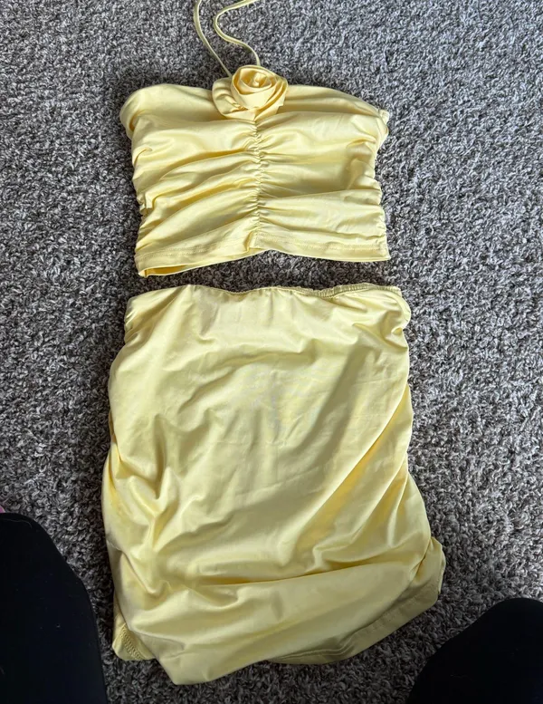 Yellow Set Shein - Image 3