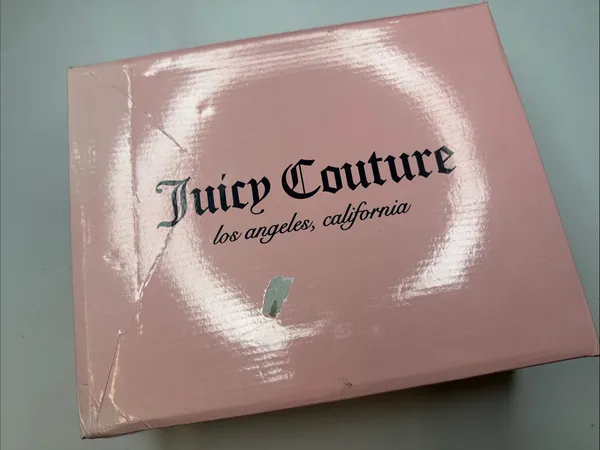 Juicy Couture Women's Nelly Rhinestone Two-Piece Platform Dress Sandals Size 8 - Image 5