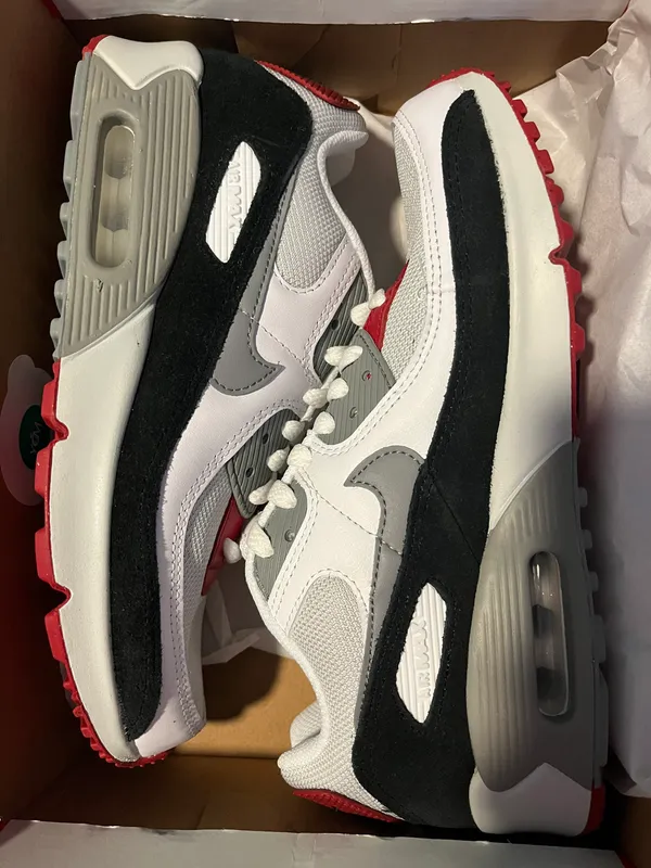 Air Max 90 Leather GS ‘Photon Dust Grey’ - Image 2