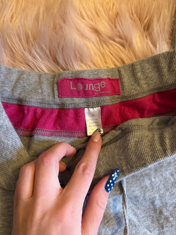 Lounge pants with Pink stripes  - Image 2