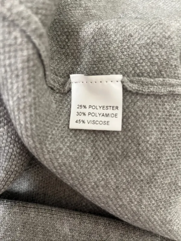 NWT Little Lies Minimalist Gray Open-Front Coatigan size M/L - Image 4