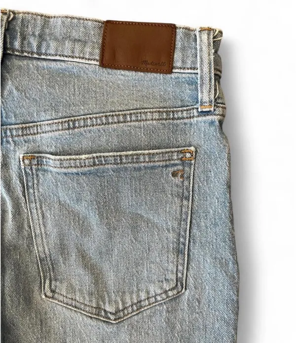 Madewell The Perfect Vintage Jeans Straight High-Rise Leg 27 - Image 6