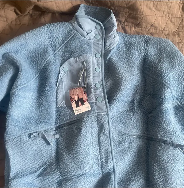 Amazon Blue Fleece Jacket - Image 2