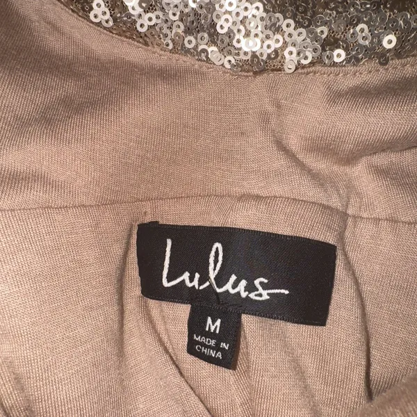 Lulus Evening Sequin Dress Size M - Image 10
