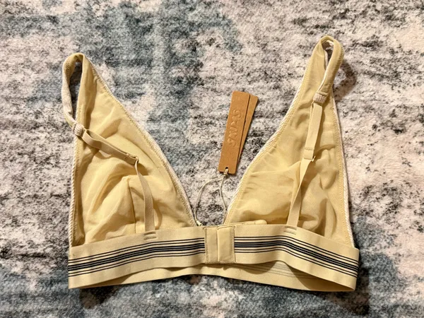 SKIMS Cotton Rib Plunge Bralette - Image 6