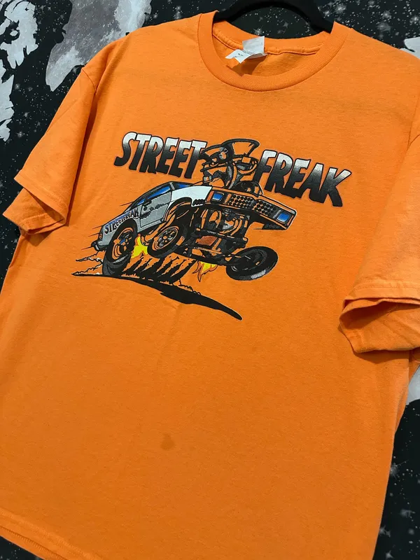 Street Freak Hot Rod Racing Cartoon Shirt - Image 2