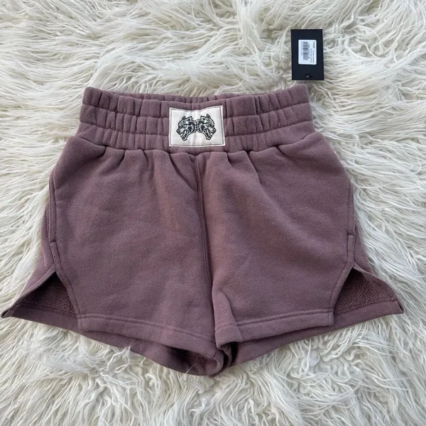 Darc Sport SHE IYKYK Tyler Shorts Midnight Mauve Size XS - Image 3