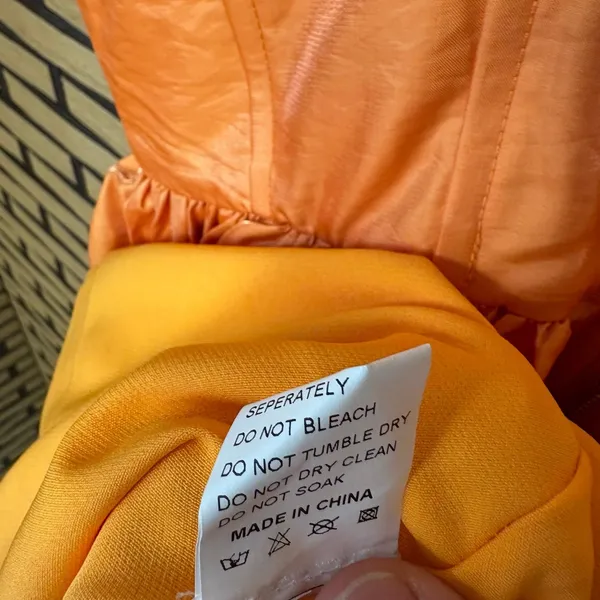 Runaway Astrid Orange Dress Size Small‎ - Image 10