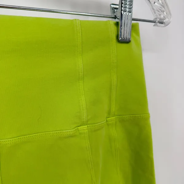 OFFLINE by Aerie‎ Bike Shorts Women L Lime Green Activewear Pilates Gym Sporty - Image 2