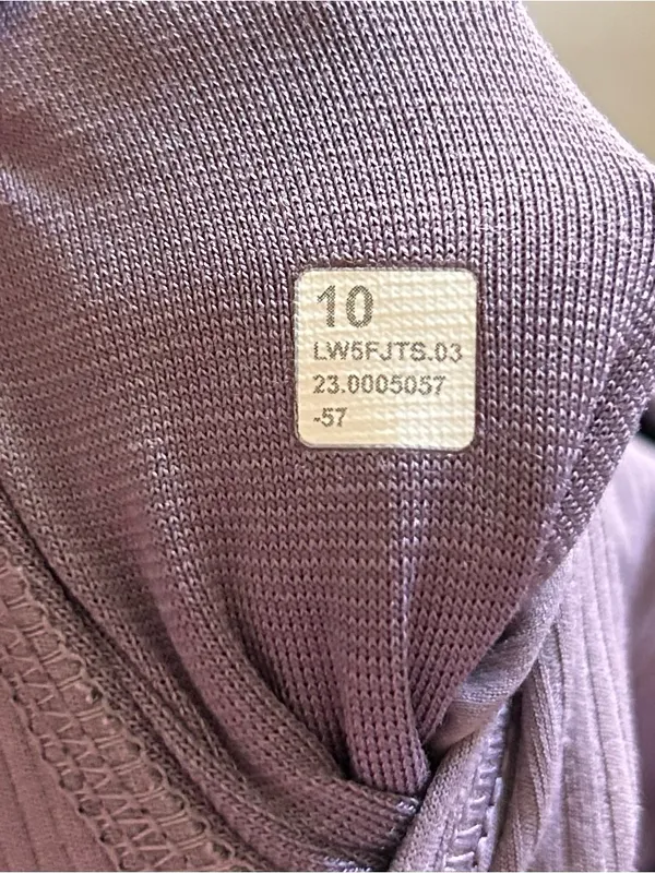 Lululemon Align Ribbed High-Rise Pant 25" | Size: 10 | Purple Ash - Image 6