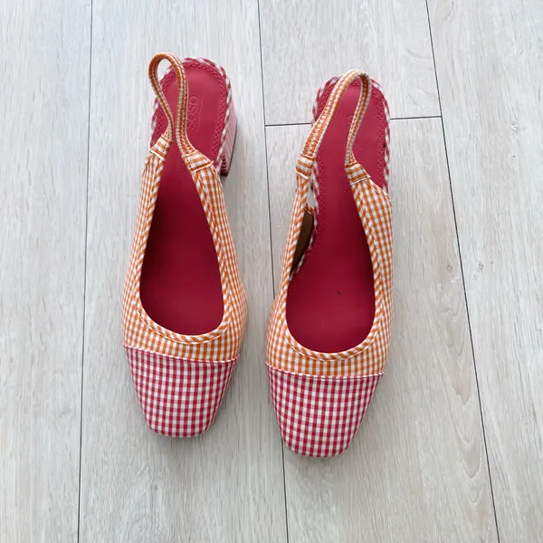 ASOS Gingham Heels - Image 2