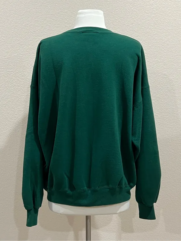 Vintage Disney World Winnie the Pooh Tigger Deep Green Crewneck Sweatshirt Sz XL - Image 7