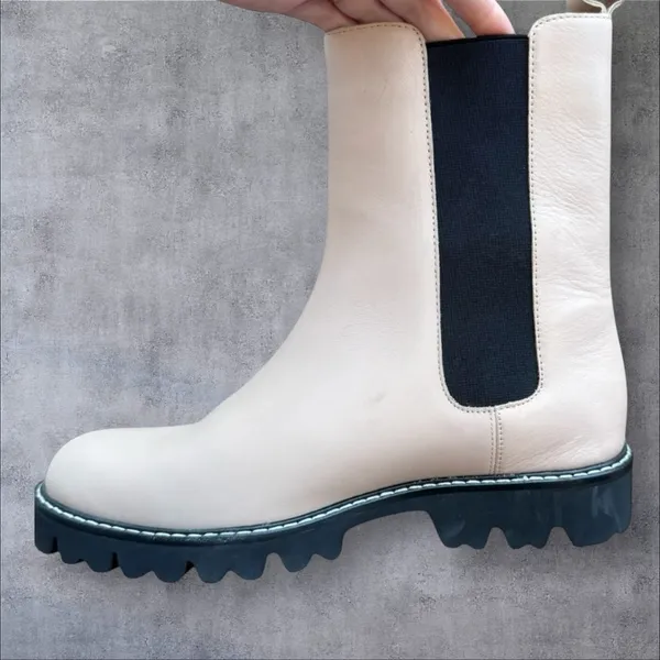 J. Crew Gwen Lug-sole High-shaft Leather Chelsea Boots - Image 6