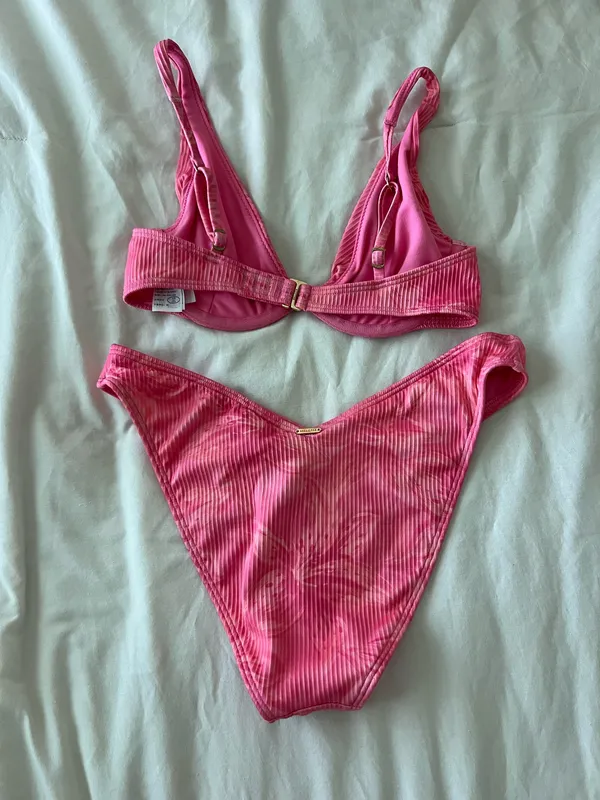 Hollister Bikini Set Pink - Image 2