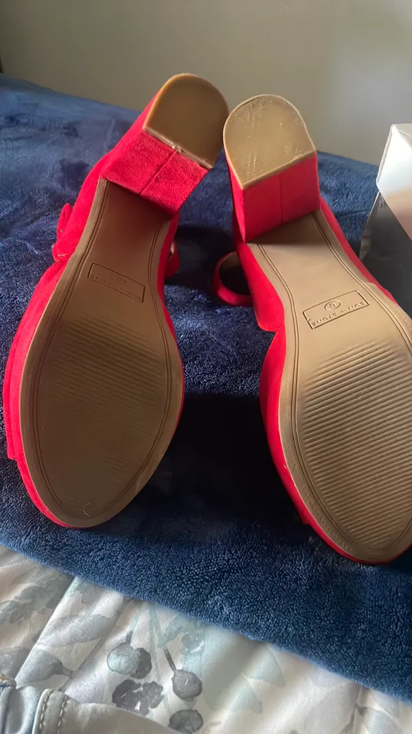 Red dress shoes by Sun and Stone - Image 5