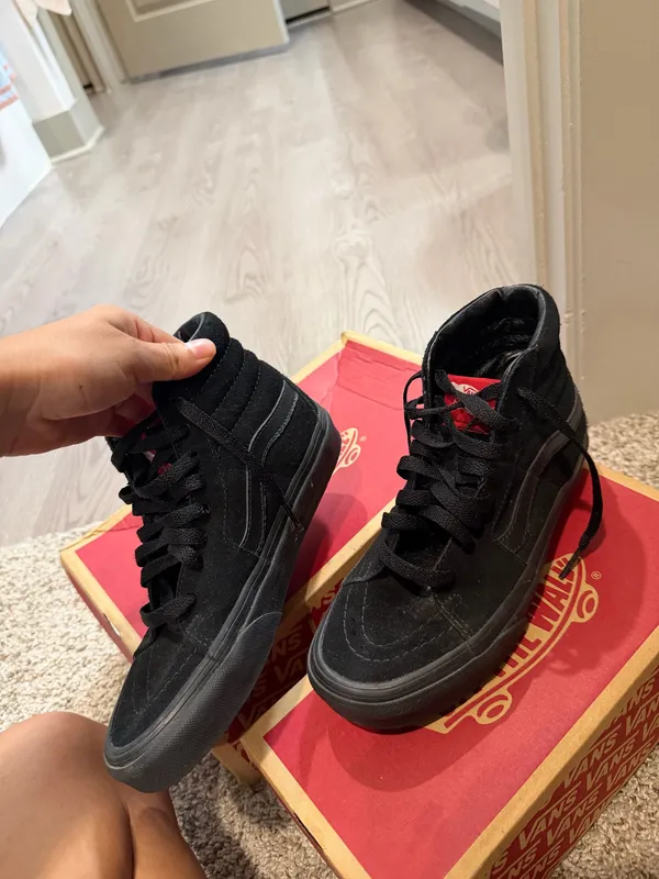Black Vans  - Image 3