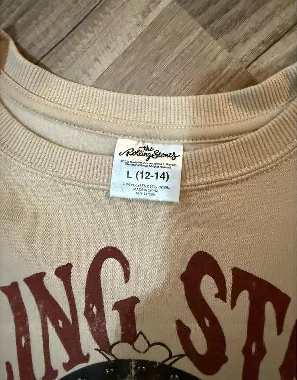 Rolling Stones Graphic Sweatshirt - Image 2