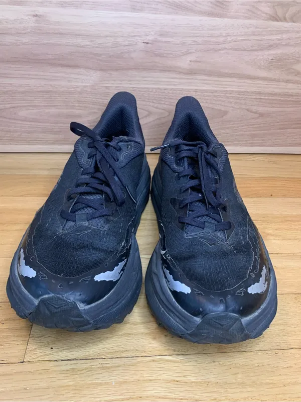 Hoka Women's Stinson 7 Black Sneakers - Size 10 - Image 3