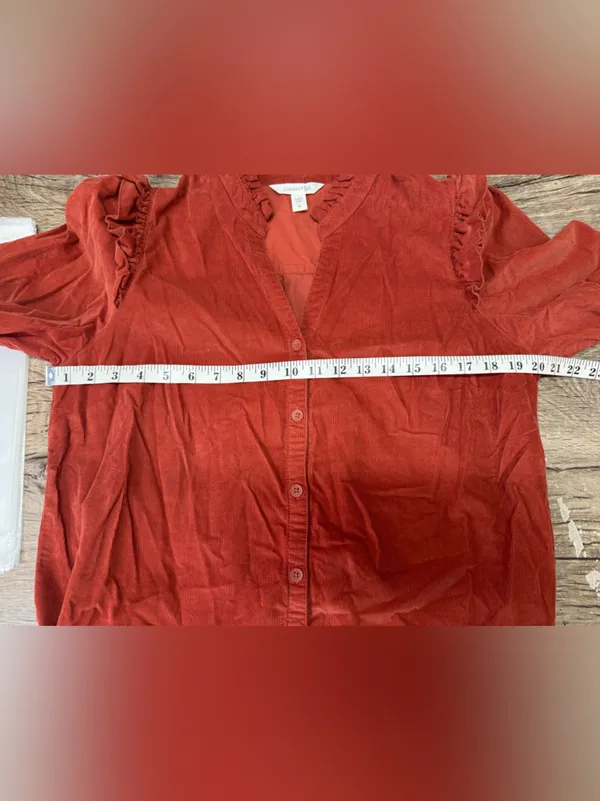 Garnet Hill Daphne‎ Corduroy Dress size medium - Image 6