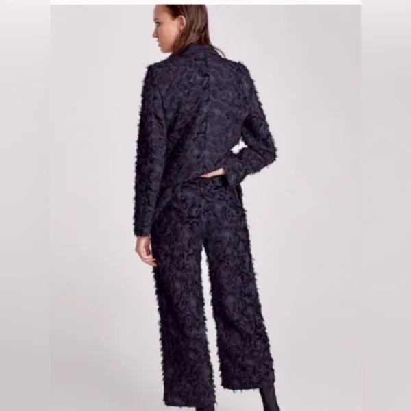 ZARA‎ Fringe Cropped Trousers - Image 2