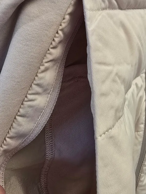{8} Lululemon Down For It All Puffer Vest Porcelain Pink - Image 5