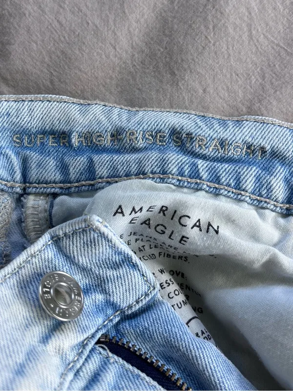 American Eagle High-rise Straight Jean - Image 6