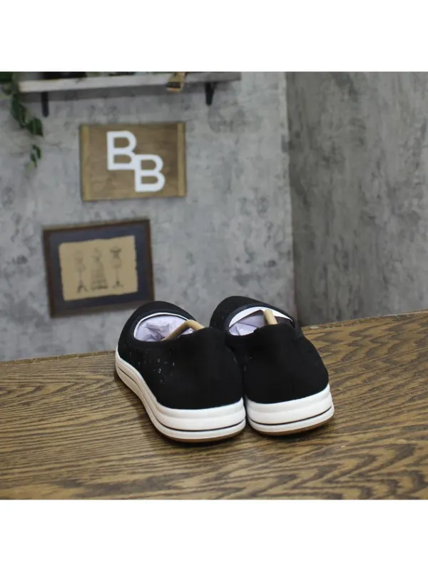 NWT Clarks Breeze Roam Ballet Flat 26177228 Black 9.5N - Image 12