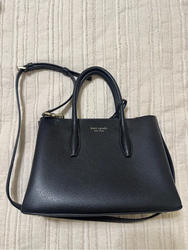 Kate Spade Eva Small Leather Satchel and Staci Bifold Colorblock Wallet - Image 4