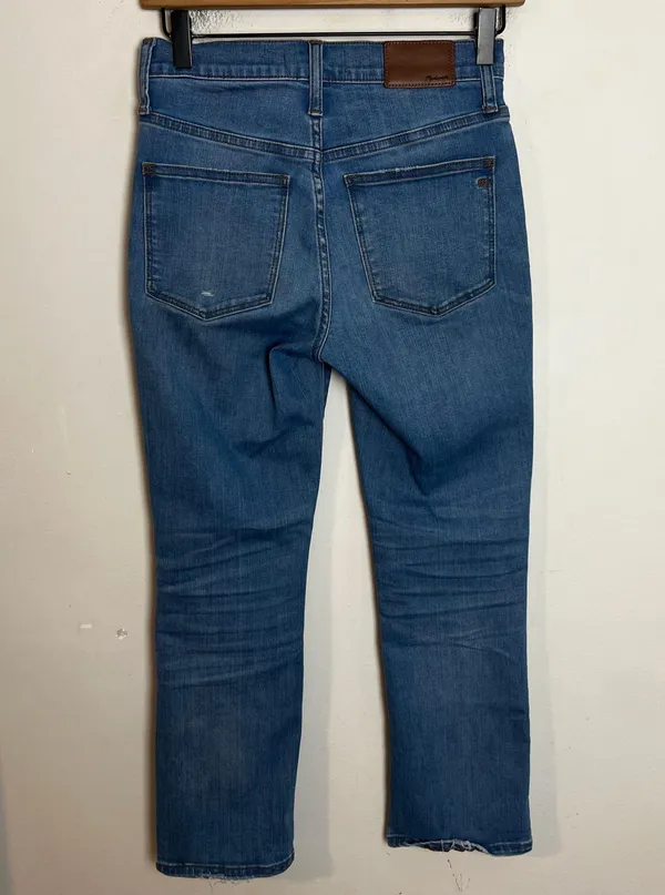 - Cali Demi-Boot Jeans Medium Wash Mini Flare - Image 4