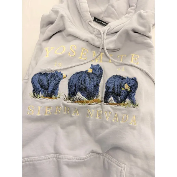 Brandy Melville Christy Yosemite 1991 Sierra Nevada Hoodie Japan‎ Exclusive Fall - Image 4