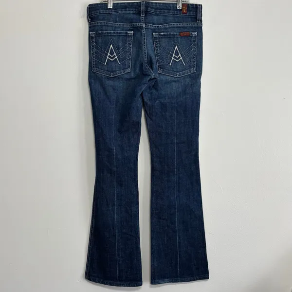 7 For All Mankind A-Pocket Bootcut Jeans 27 - Image 2