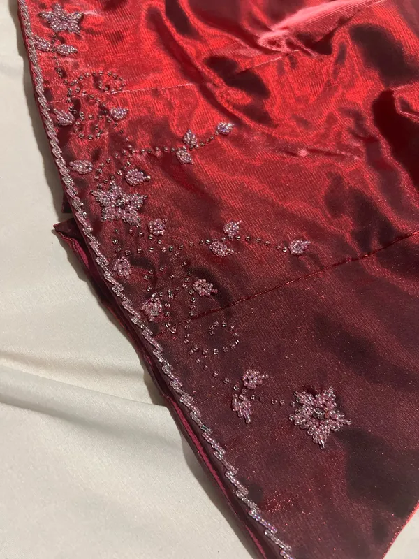 Unique designed Halter top Red - Image 4