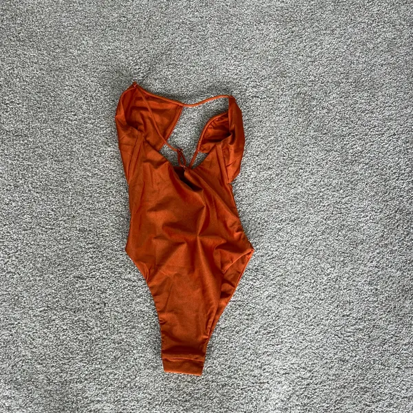Riot Swim Biscayne One Piece Swimsuit In Burnt Orange Size XS NWT - Image 7