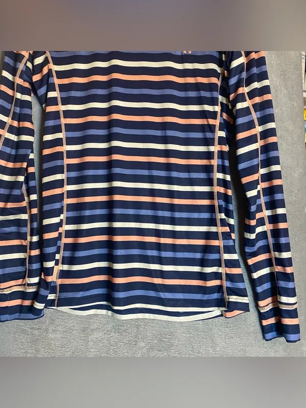 KARI TRAA Sjølvsagt Long sleeve multi color women’s top‎ size large - Image 3