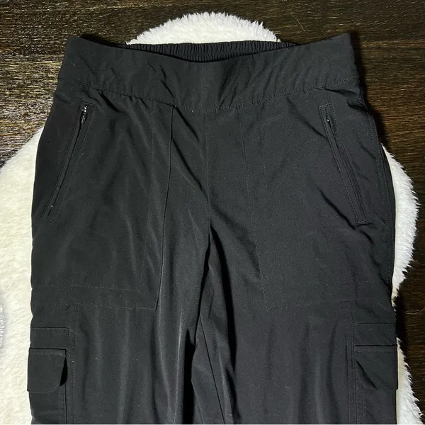 Athleta Chelsea Cargo Lined Jogger Pant in Black - Image 4