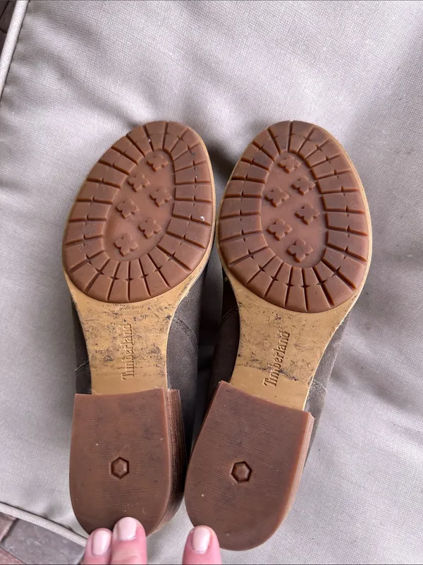 Timberland Suede Chelsea Booties - Olive Brown - Image 10