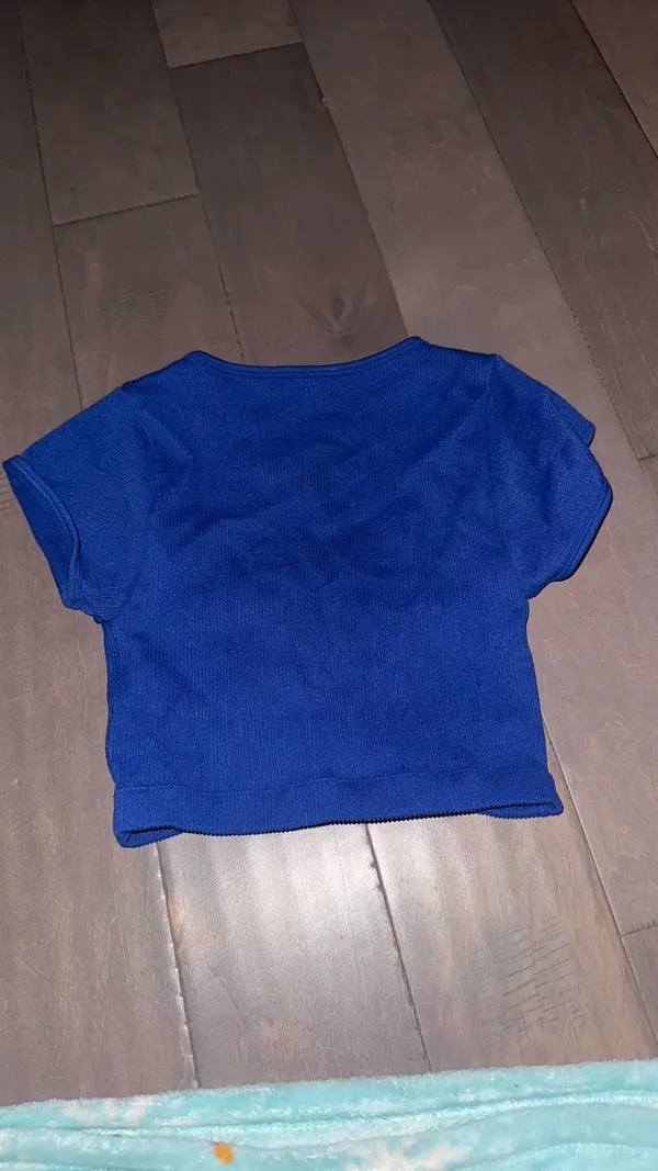 Garage Crop TopBlue - Image 2
