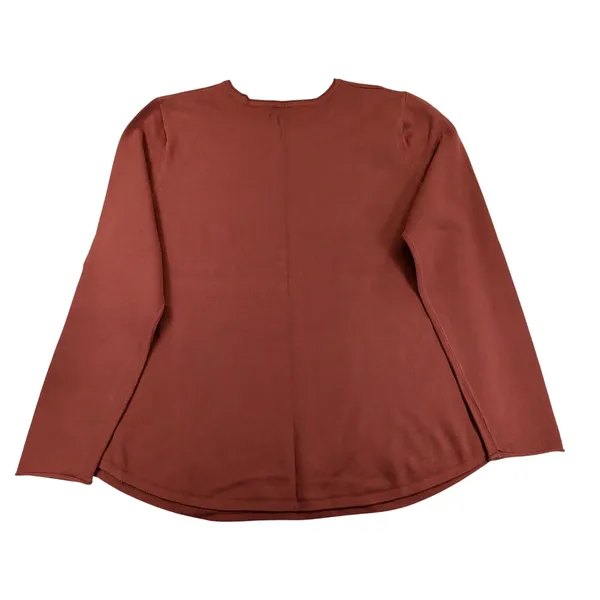 Duluth Trading Womens Shiftless Crewneck Sweater‎ XXL Henna Red Brown 82805 NEW - Image 2