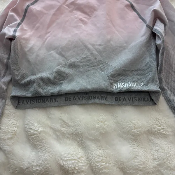 Gymshark Cropped Long Sleeve Top - Image 4