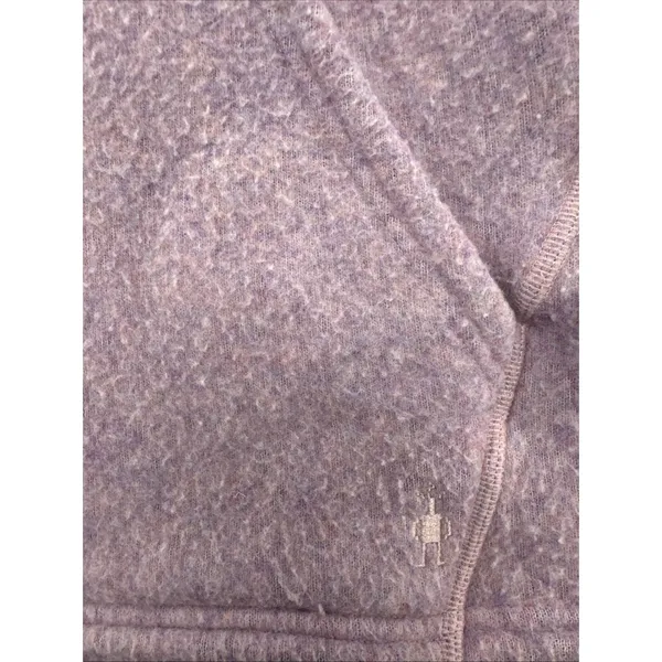 Smartwool Hudson Trail Women’s M Pink Wool Blend Fleece Pullover SW011525 - Image 3