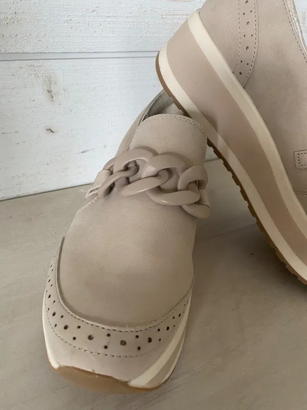 Dolce Vita Bizzie Platform Wedge Sneakers Tan Women’s Size 9.5 - Image 5