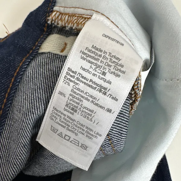 Madewell The Perfect Vintage Wide-Leg Jean in Airy Denim Rinse Wash US 27 NWT - Image 13