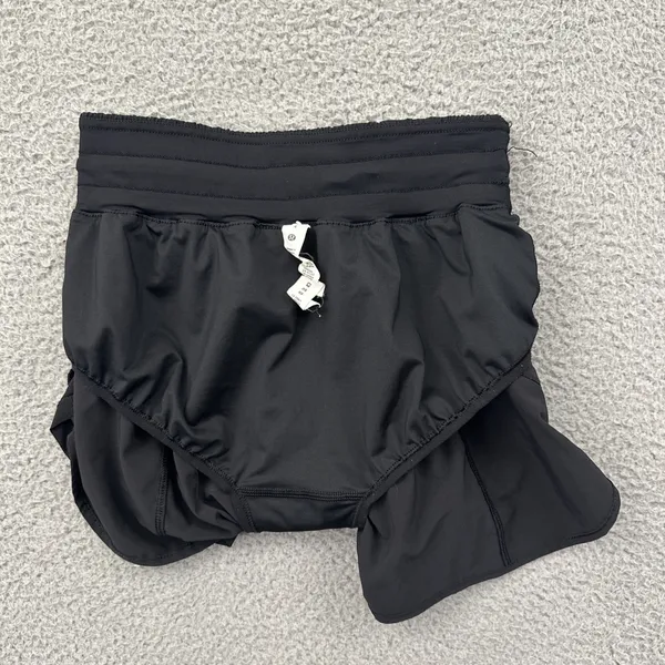 Lululemon Track That Shorts High Rise 3" Black Athletic Athleisure Women's 4 - Image 4